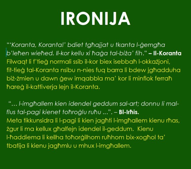 ironija