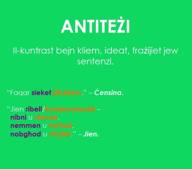 antiteżi